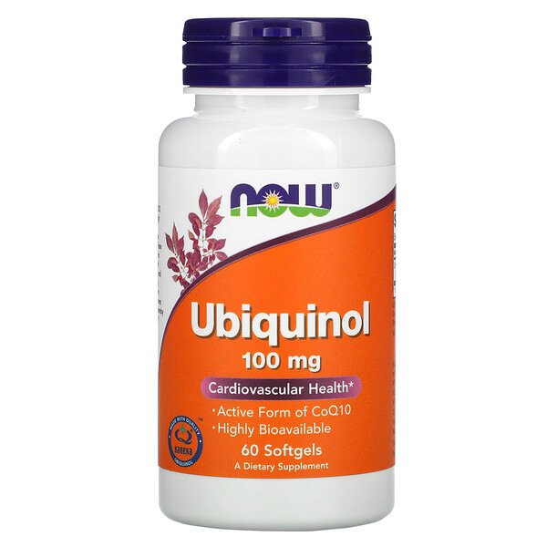Now Foods Ubiquinol 100 mg 60 Softgels 3 now foods ubiquinol 100 mg 60 softgels 13064