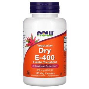 Mua Now Foods Vegetarian Dry E-400 268 mg 400 IU 100 Veg viên giảm giá rẻ Hà nội TPHCM