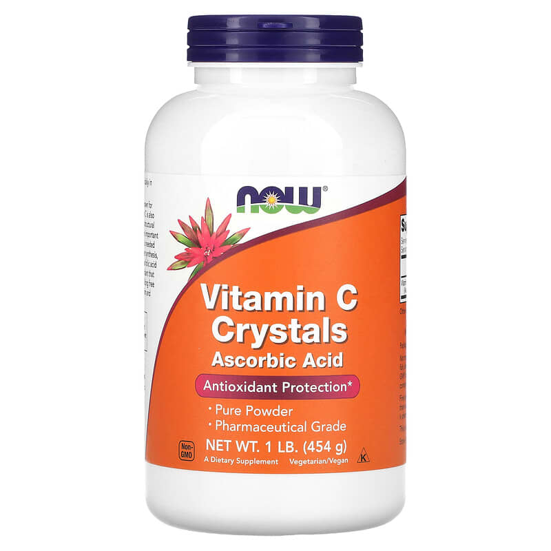 NOW Foods Vitamin C Crystals 1 lb (454 g) 3 NOW Foods Vitamin C Crystals 1 lb (454 g) 733739007919