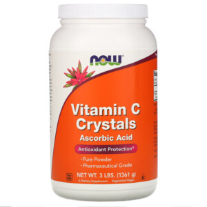 Mua Now Foods Vitamin C Crystals 3 lbs 1361 g giảm giá rẻ Hà nội TPHCM
