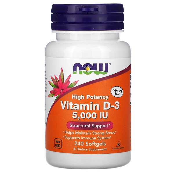 Mua Now Foods Vitamin D-3 125 mcg 5