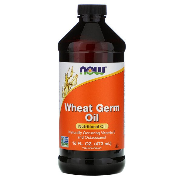 Now Foods Wheat Germ Oil 16 oz (473 ml) 3 now foods wheat germ oil 16 fl oz 473 ml 825