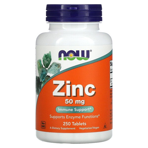 Mua Now Foods Zinc 50 mg 250 viên giảm giá rẻ Hà nội TPHCM