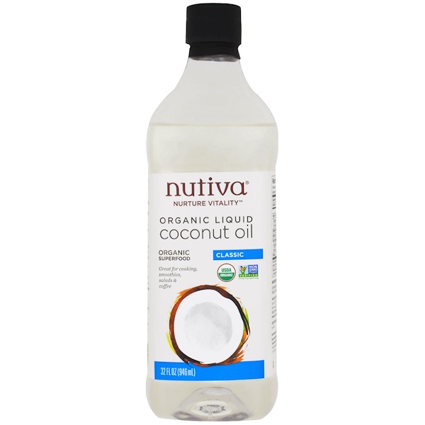 Mua Nutiva Organic Liquid Coconut Oil Classic 32 oz 946 ml giảm giá rẻ Hà nội TPHCM