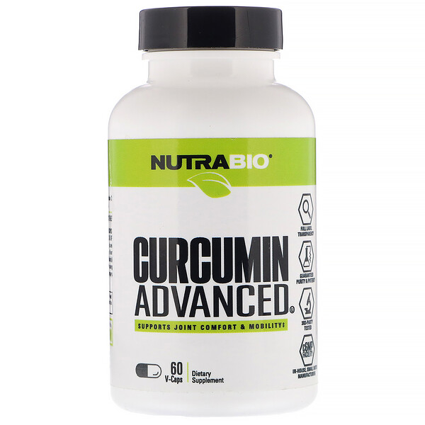 Mua NutraBio Labs Curcumin Advanced 60 V-Caps giảm giá rẻ Hà nội TPHCM