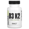 Nutrabio Labs D3 K2 60 Veggie Capsules 649908215668