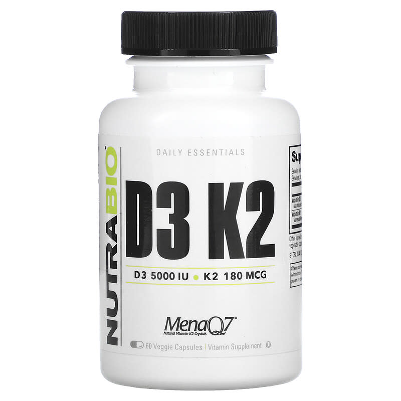 Nutrabio Labs D3 K2 60 Veggie Capsules 3 Nutrabio Labs D3 K2 60 Veggie Capsules 649908215668