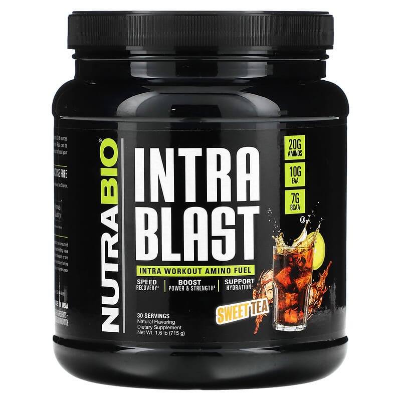 Nutrabio Labs Intra Blast Intra Workout Amino Fuel Sweet Tea 1.6 lb (715 g) 3 Nutrabio Labs Intra Blast Intra Workout Amino Fuel Sweet Tea 1.6 lb (715 g) 649908261207