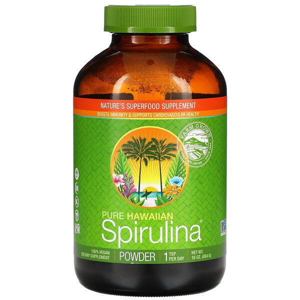 Nutrex Hawaii Pure Hawaiian Spirulina Powder 16 oz (454 g) 3 nutrex hawaii pure hawaiian spirulina powder 16 oz 454 g 9942