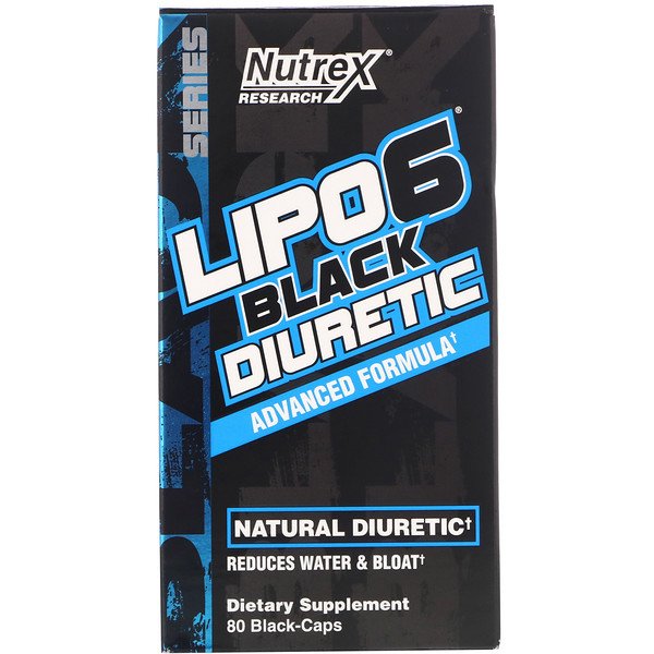 Mua Nutrex Research LIPO-6 Black Diuretic 80 Black-Caps giảm giá rẻ Hà nội TPHCM