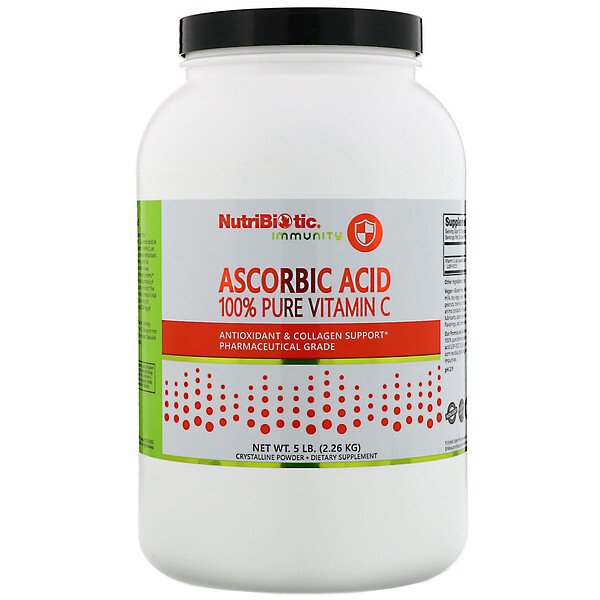 Mua NutriBiotic Immunity Ascorbic Acid 100% Pure Vitamin C Crystalline Powder 5 lb 2.26 kg giảm giá rẻ Hà nội TPHCM