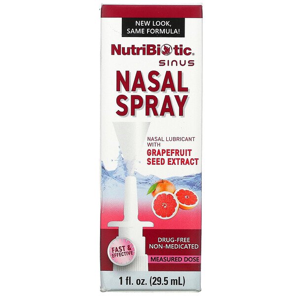 NutriBiotic Nasal Spray 1 oz (29.5ml) 3 nutribiotic nasal spray 1 fl oz 29 5 ml 4219