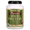 NutriBiotic Organic Rice Protein Powder Chocolate 1 lb 6.93 oz (650 g) 728177030100