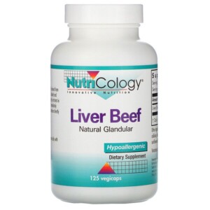 Mua Nutricology Liver Beef Natural Glandular 125 Vegiecaps giảm giá rẻ Hà nội TPHCM