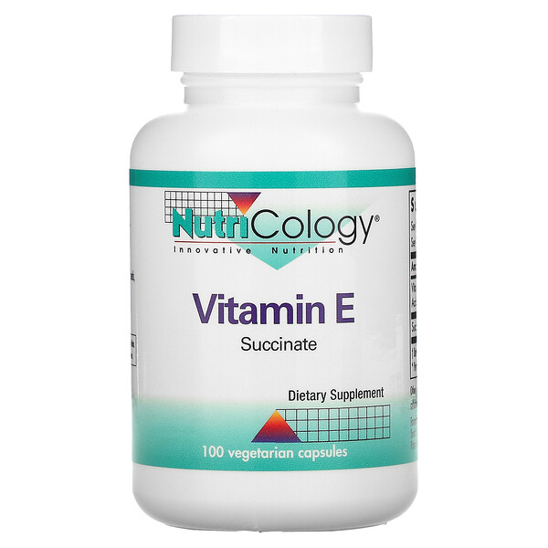 Nutricology Vitamin E Succinate 100 viên 3 nutricology vitamin e succinate 100 vegetarian capsules 16717