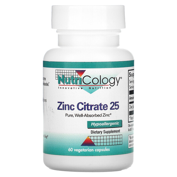 Mua Nutricology Zinc Citrate 25 60 viên giảm giá rẻ Hà nội TPHCM