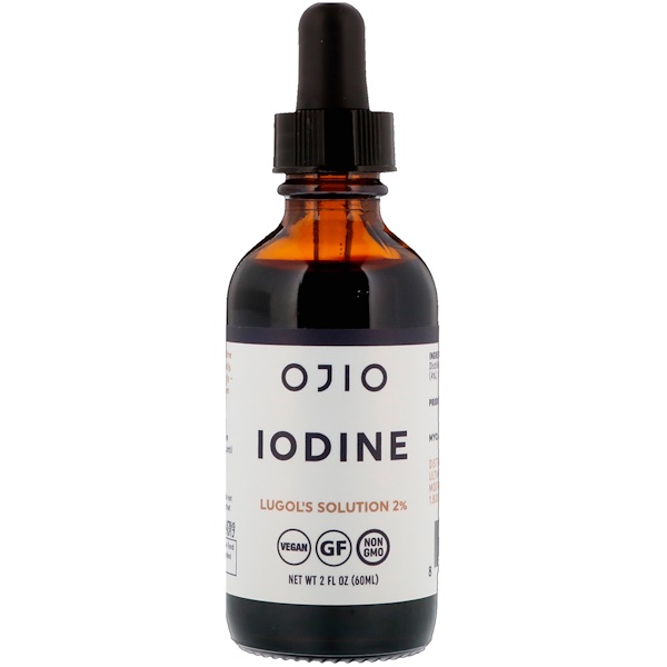 Mua Ojio Iodine Lugol's Solution 2% 2 oz 60 ml giảm giá rẻ Hà nội TPHCM