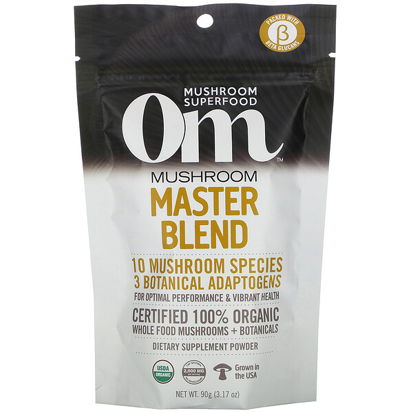 Mua Om Mushrooms Mushroom Master Blend 3.17 oz 90 g giảm giá rẻ Hà nội TPHCM