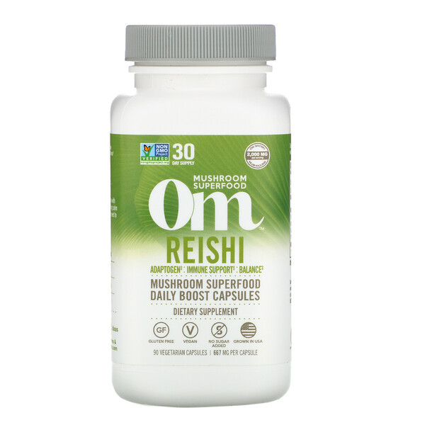 Mua Om Mushrooms Reishi 667 mg 90 viên giảm giá rẻ Hà nội TPHCM