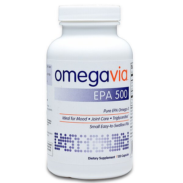 OmegaVia EPA 500 Pure EPA Omega-3 120 viên 3 omegavia epa 500 pure epa omega 3 120 capsules 94909