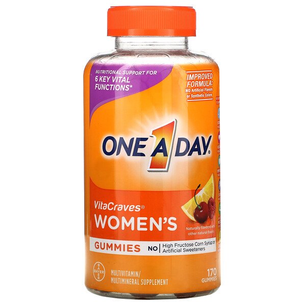 Mua One-A-Day Women's VitaCraves Multivitamin/MultiMineral Supplement 170 Gummies giảm giá rẻ Hà nội TPHCM