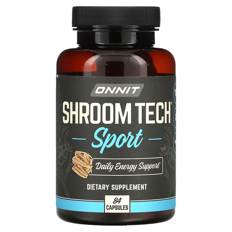 Onnit Shroom Tech Sport Daily Energy Support 84 Capsules 3 Onnit Shroom Tech Sport Daily Energy Support 84 Capsules 819444015071