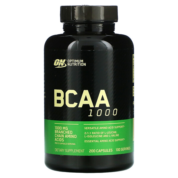 Mua Optimum Nutrition BCAA 1000 500 mg 200 viên giảm giá rẻ Hà nội TPHCM