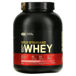 Optimum Nutrition Gold Standard 100% Whey Delicious Strawberry 5 lb (2.27 kg) 748927028690