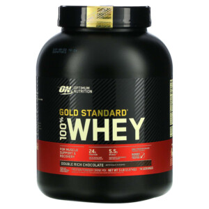 Optimum Nutrition Gold Standard 100% Whey Double Rich Chocolate 5 lbs (2.27 kg) 748927028669