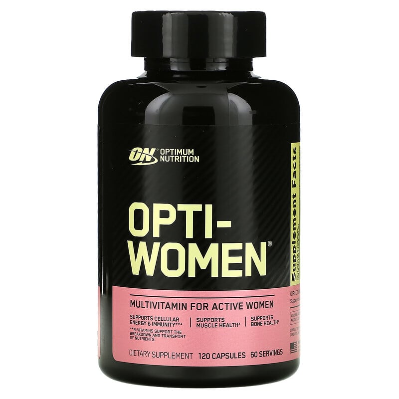 Optimum Nutrition Opti-Women 120 Capsules 3 Optimum Nutrition Opti-Women 120 Capsules 748927024524