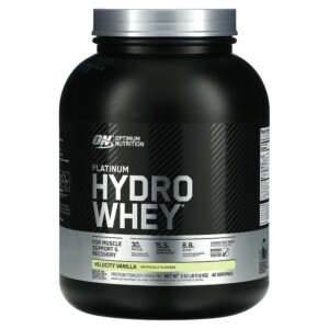 Optimum Nutrition Platinum Hydro Whey Velocity Vanilla 3.52 lb (1.6 kg) 748927026399