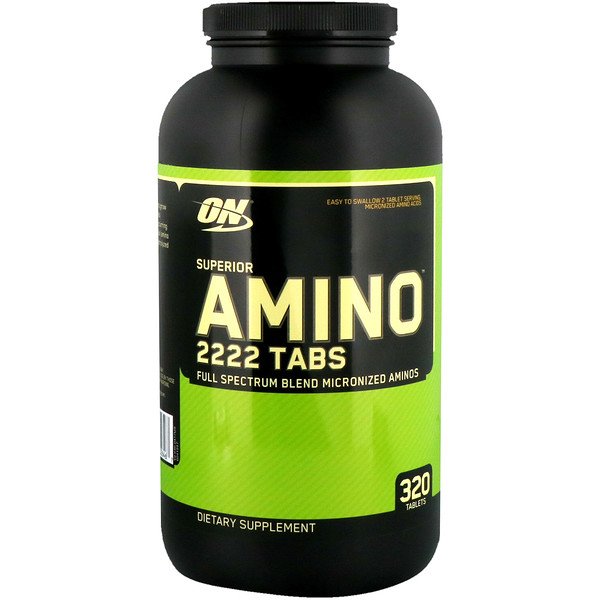 Mua Optimum Nutrition Superior Amino 2222 Tabs 320 viên giảm giá rẻ Hà nội TPHCM