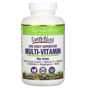 Mua Paradise Herbs Earth's Blend One Daily Superfood Multi-Vitamin 120 viên giảm giá rẻ Hà nội TPHCM
