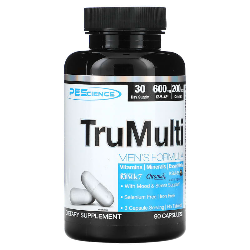 PEScience TruMulti Men's Formula 90 Capsules 3 PEScience TruMulti Men's Formula 90 Capsules 040232199868