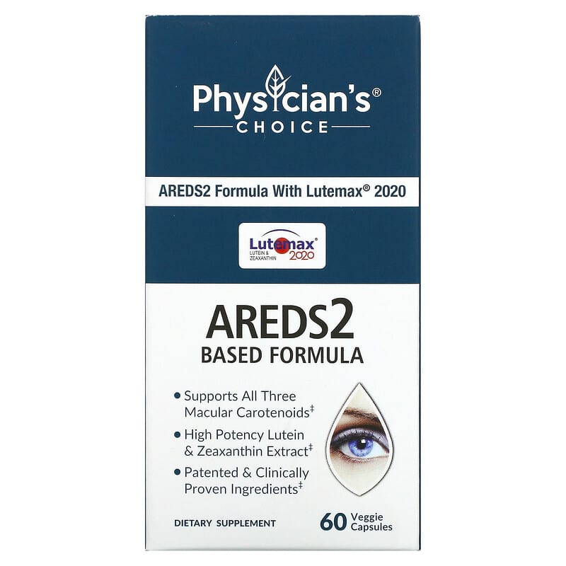 Physician's Choice Areds2 Based Formula 60 Veggie viên 6 physician s choice areds2 based formula 60 veggie capsules 102006