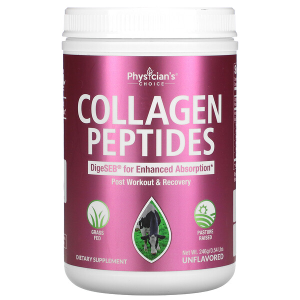 Mua Physician's Choice Collagen Peptides Unflavored 0.54 lbs 246 g giảm giá rẻ Hà nội TPHCM