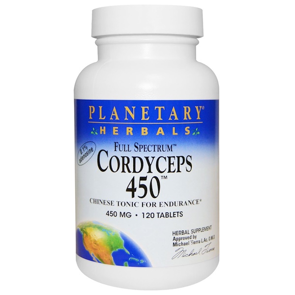 Mua Planetary Herbals Cordyceps 450 Full Spectrum 450 mg 120 viên giảm giá rẻ Hà nội TPHCM