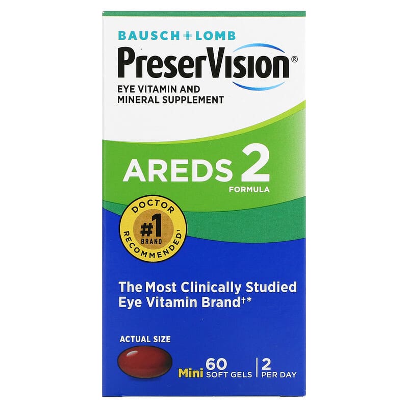 PreserVision AREDS 2 Formula 60 Mini Soft Gels 3 PreserVision AREDS 2 Formula 60 Mini Soft Gels 324208697603