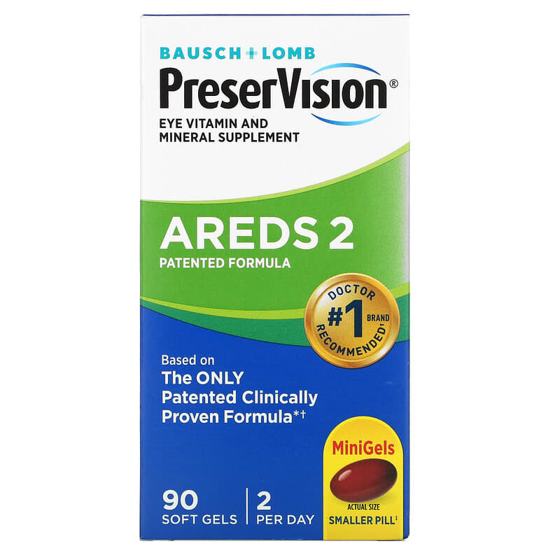 PreserVision AREDS 2 Formula 90 Soft Gels 3 PreserVision AREDS 2 Formula 90 Soft Gels 324208697900