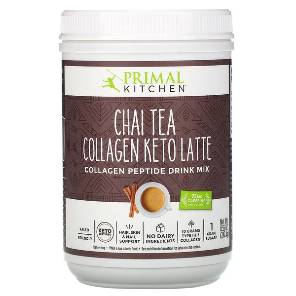 Mua Primal Kitchen Collagen Keto Latte Chai Tea 8.55 oz 242.4 g giảm giá rẻ Hà nội TPHCM