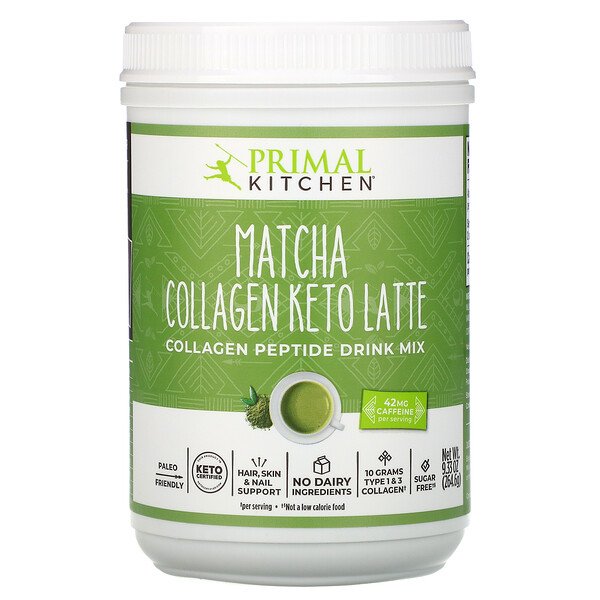 Mua Primal Kitchen Collagen Keto Latte Matcha 9.33 oz 264.6 g giảm giá rẻ Hà nội TPHCM
