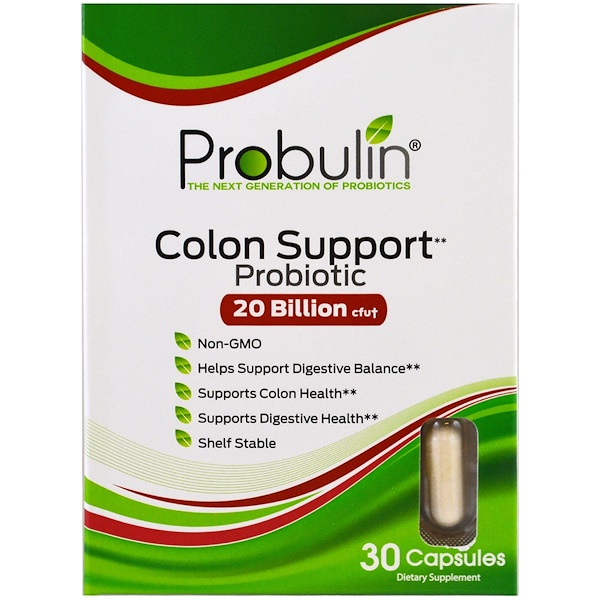 Probulin Colon Support Probiotic 30 viên 3 probulin colon support probiotic 30 capsules 75268