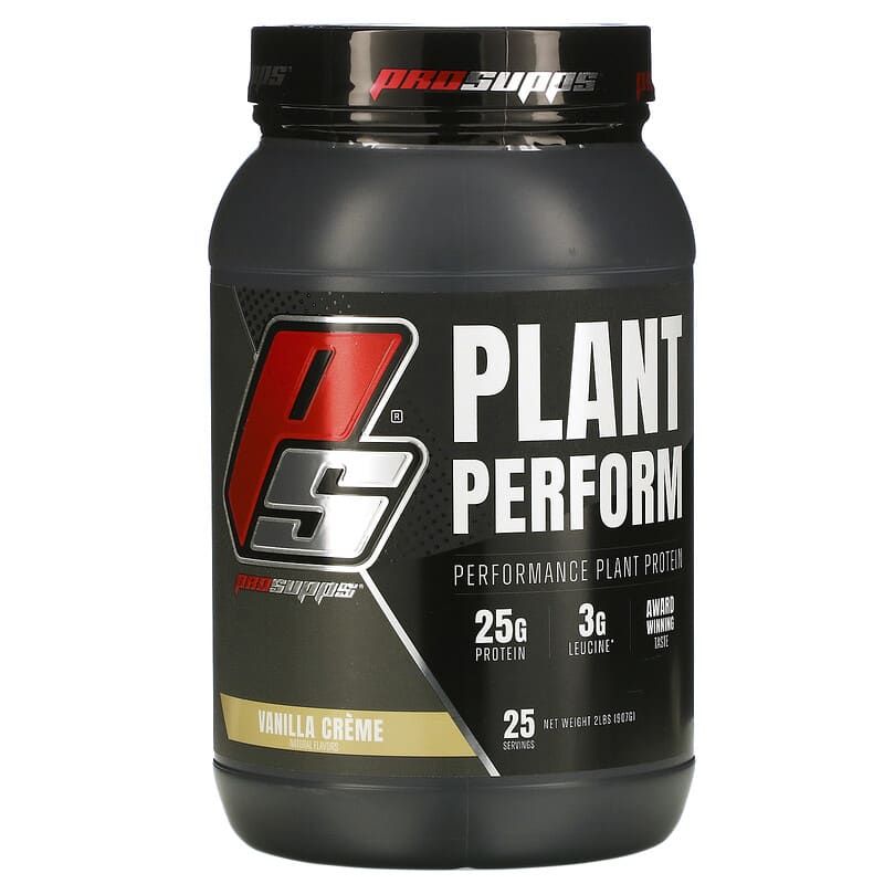 ProSupps Plant Perform Performance Plant Protein Vanilla Creme 2 lbs (907 g) 3 ProSupps Plant Perform Performance Plant Protein Vanilla Creme 2 lbs (907 g) 810034810274