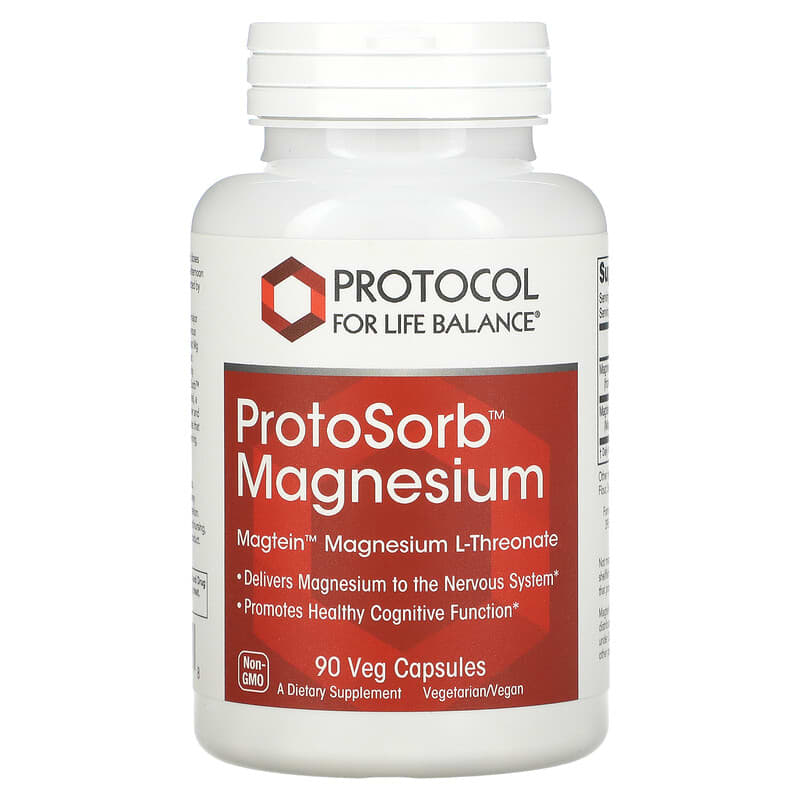 Protocol for Life Balance Protosorb Magnesium 90 Veg Capsules 3 Protocol for Life Balance Protosorb Magnesium 90 Veg Capsules 707359123908