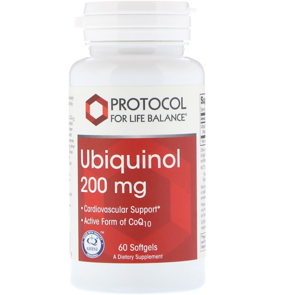 Mua Protocol for Life Balance Ubiquinol 200 mg 60 Softgels giảm giá rẻ Hà nội TPHCM