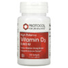 Protocol for Life Balance Vitamin D3 High Potency 5.000 IU 120 Softgels 707359103726