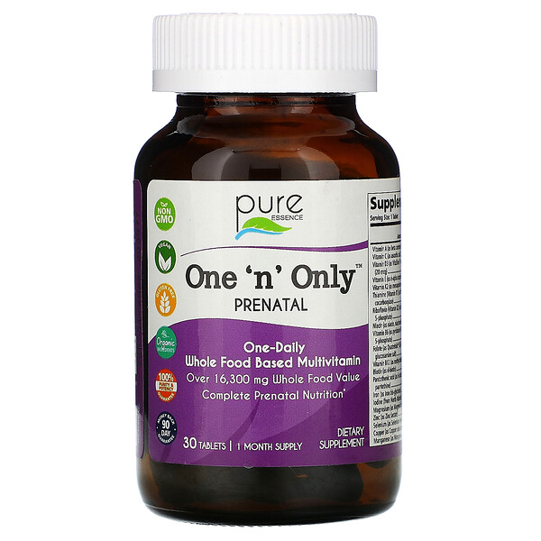 Pure Essence One 'n' Only PreNatal 30 viên 6 pure essence one n only prenatal 30 tablets 30251