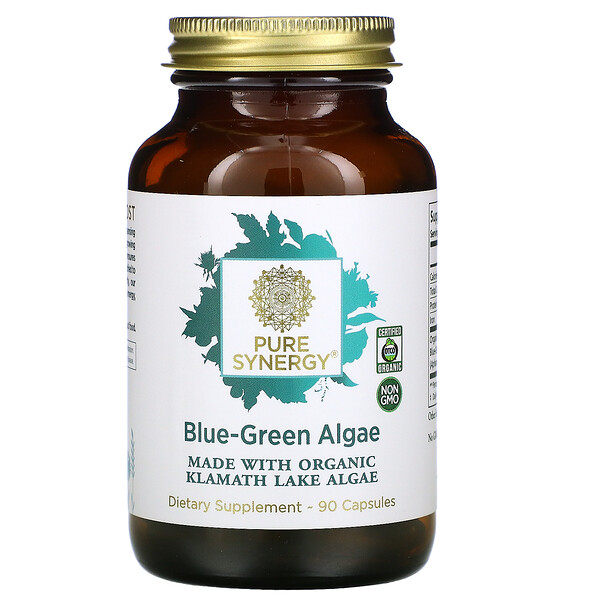 Pure Synergy Blue-Green Algae 90 viên 6 pure synergy blue green algae 90 capsules 62187
