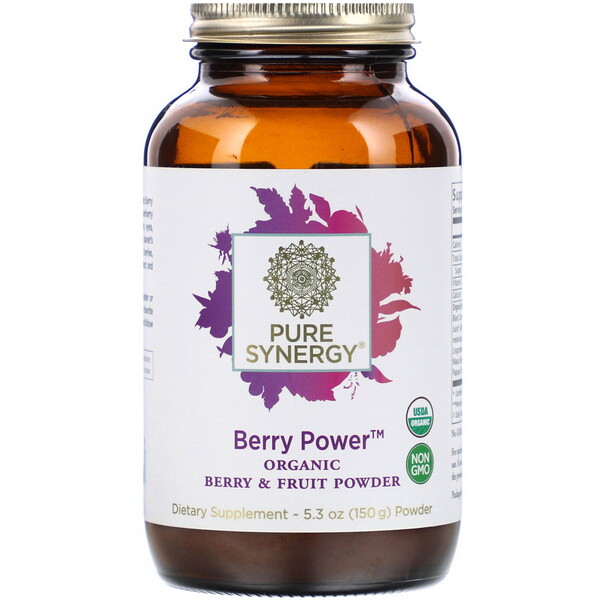 Pure Synergy Organic Berry & Fruit Powder Berry Power 5.3 oz (150 g) 3 pure synergy organic berry fruit powder berry power 5 3 oz 150 g 98961