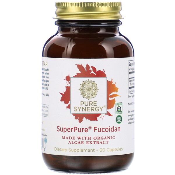 Pure Synergy SuperPure Fucoidan 60 viên 6 pure synergy superpure fucoidan 60 capsules 98960